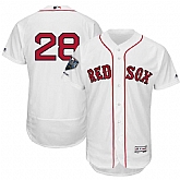 Red Sox 28 J.D. Martinez White 2018 World Series Champions Home FlexBase Player Jersey Dzhi,baseball caps,new era cap wholesale,wholesale hats